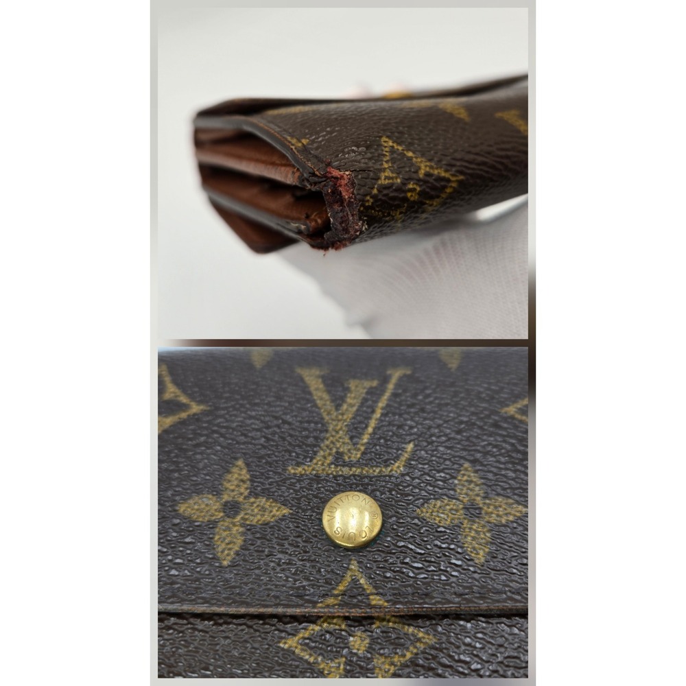 Louis Vuitton Monogram Canvas Elise Trifold Wallet Brown - Picture 7 of 12